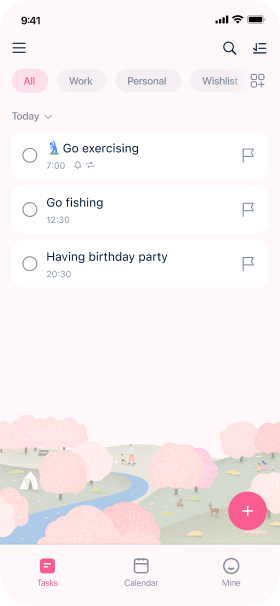 Todoery theme preview 3